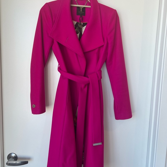 Ted Baker London Jackets & Blazers - Ted Baker Nevia Wool Wrap Coat